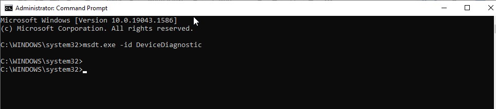 command prompt