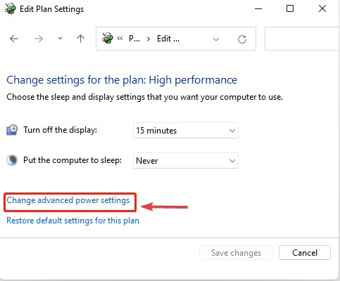 editplan setting