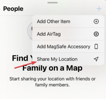 share my location map