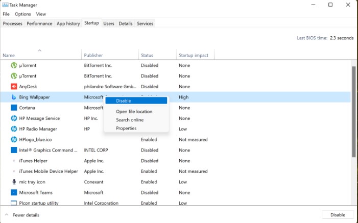 task manager