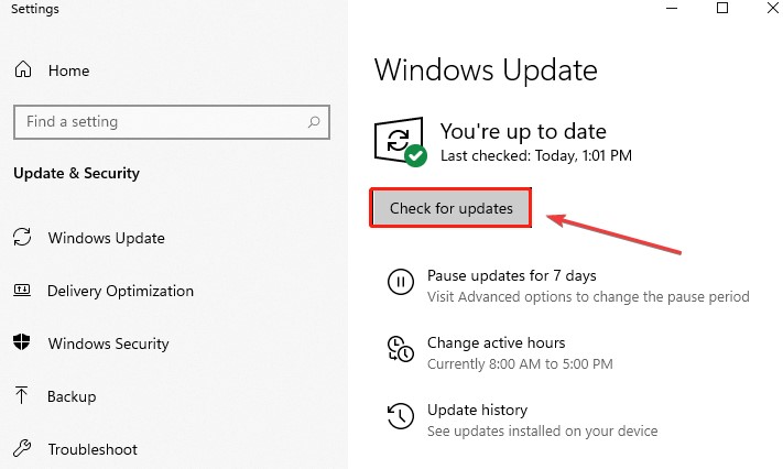 windows update