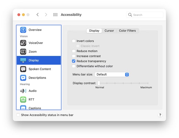Accessibility