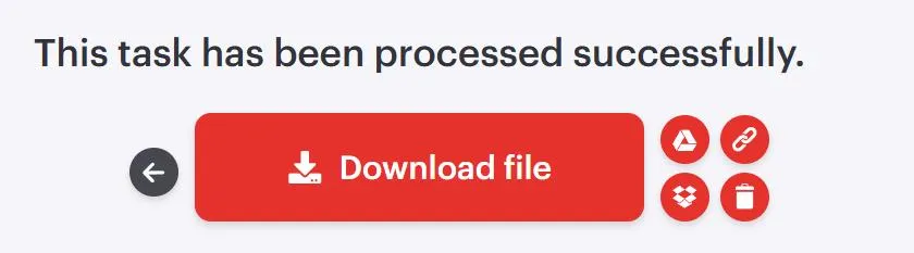 Download File button
