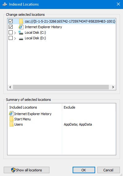 index drive