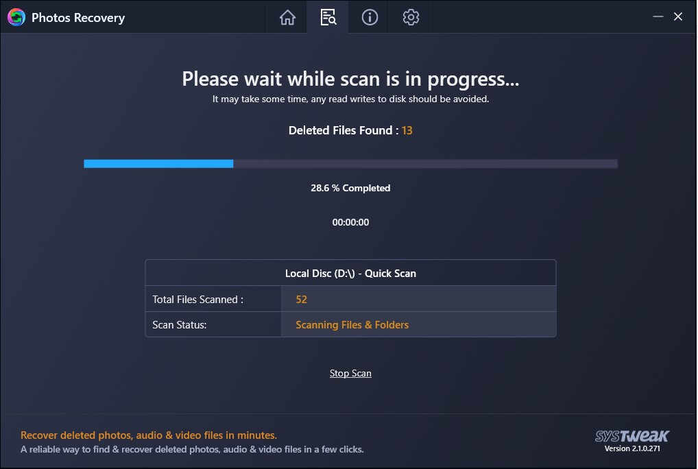 pr scan process