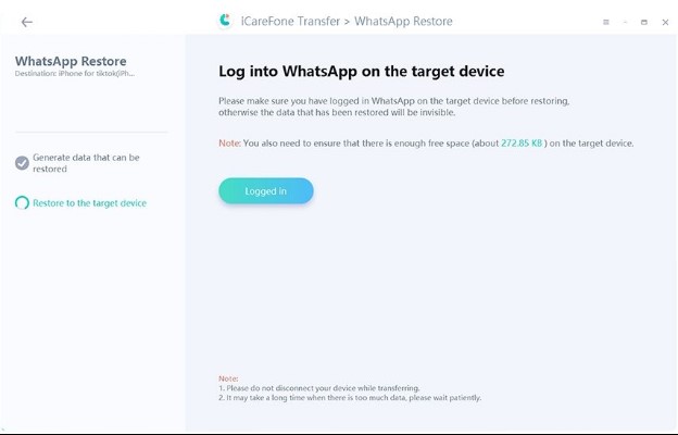 targeted device