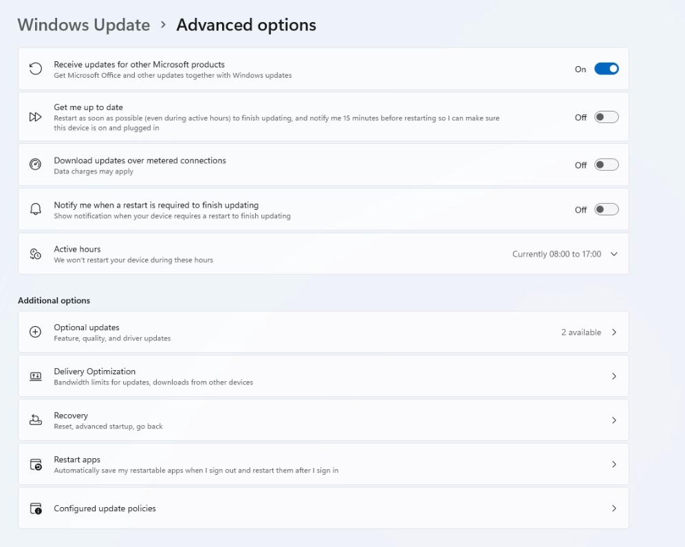 windows operating system