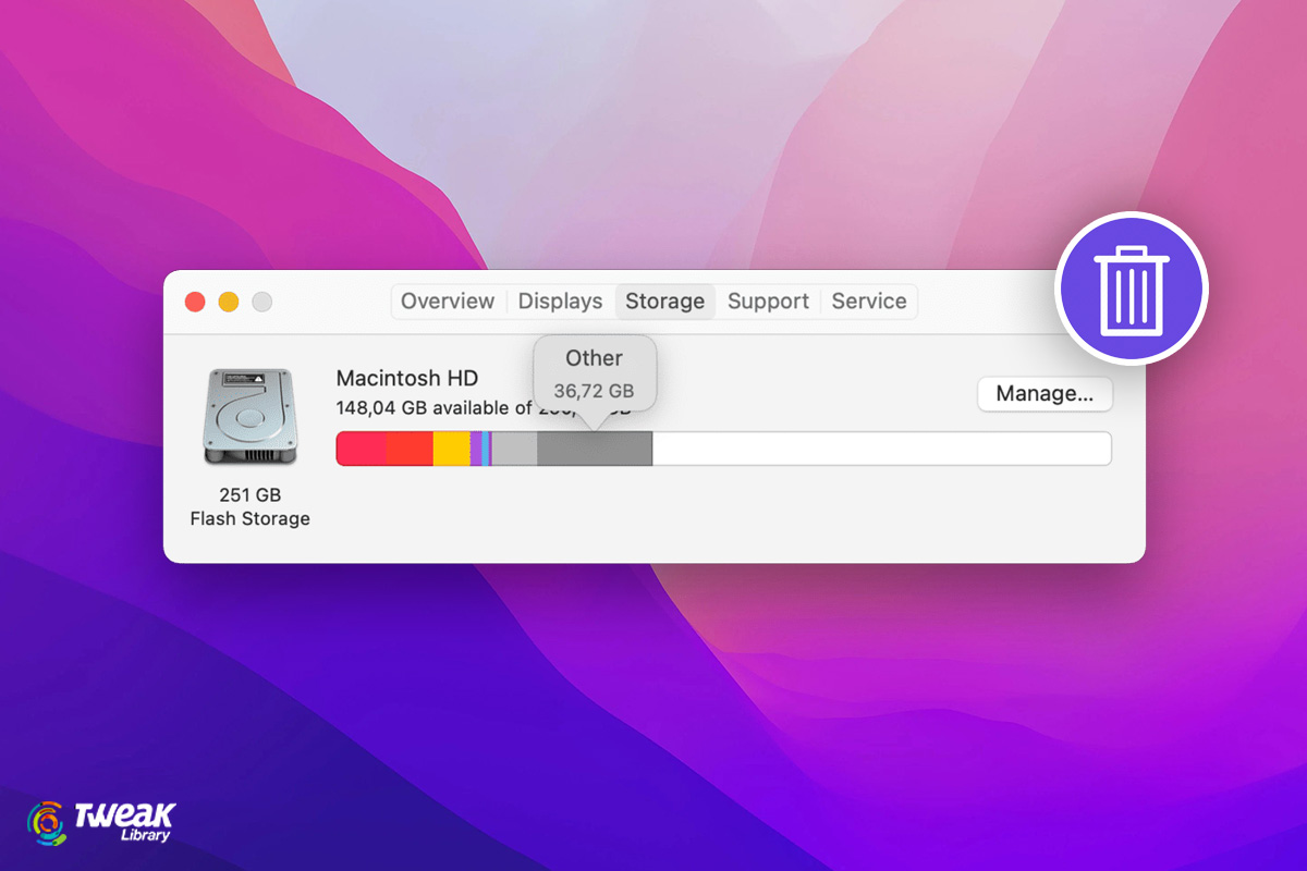How to Delete Other Storage on mac