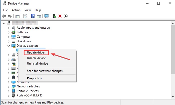 update driver