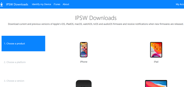 IPSW download