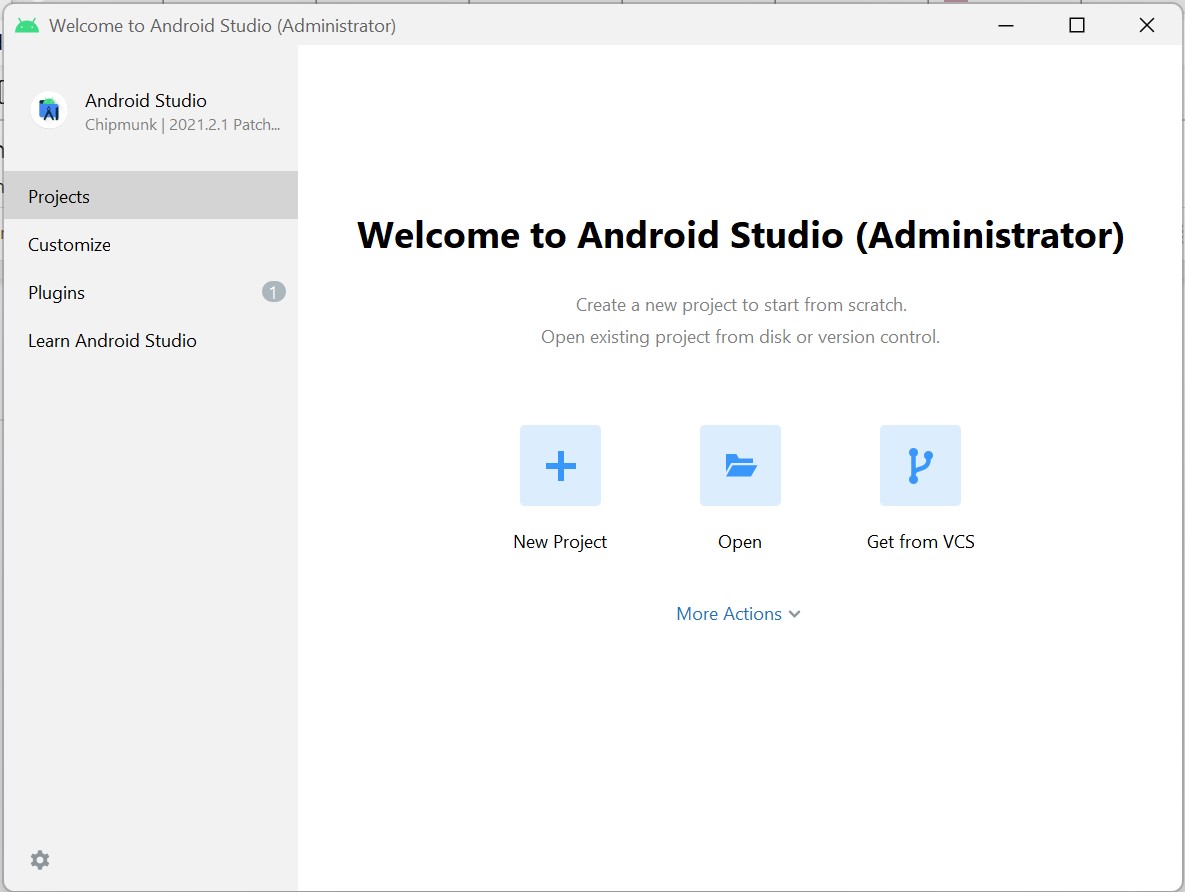 android studio admin