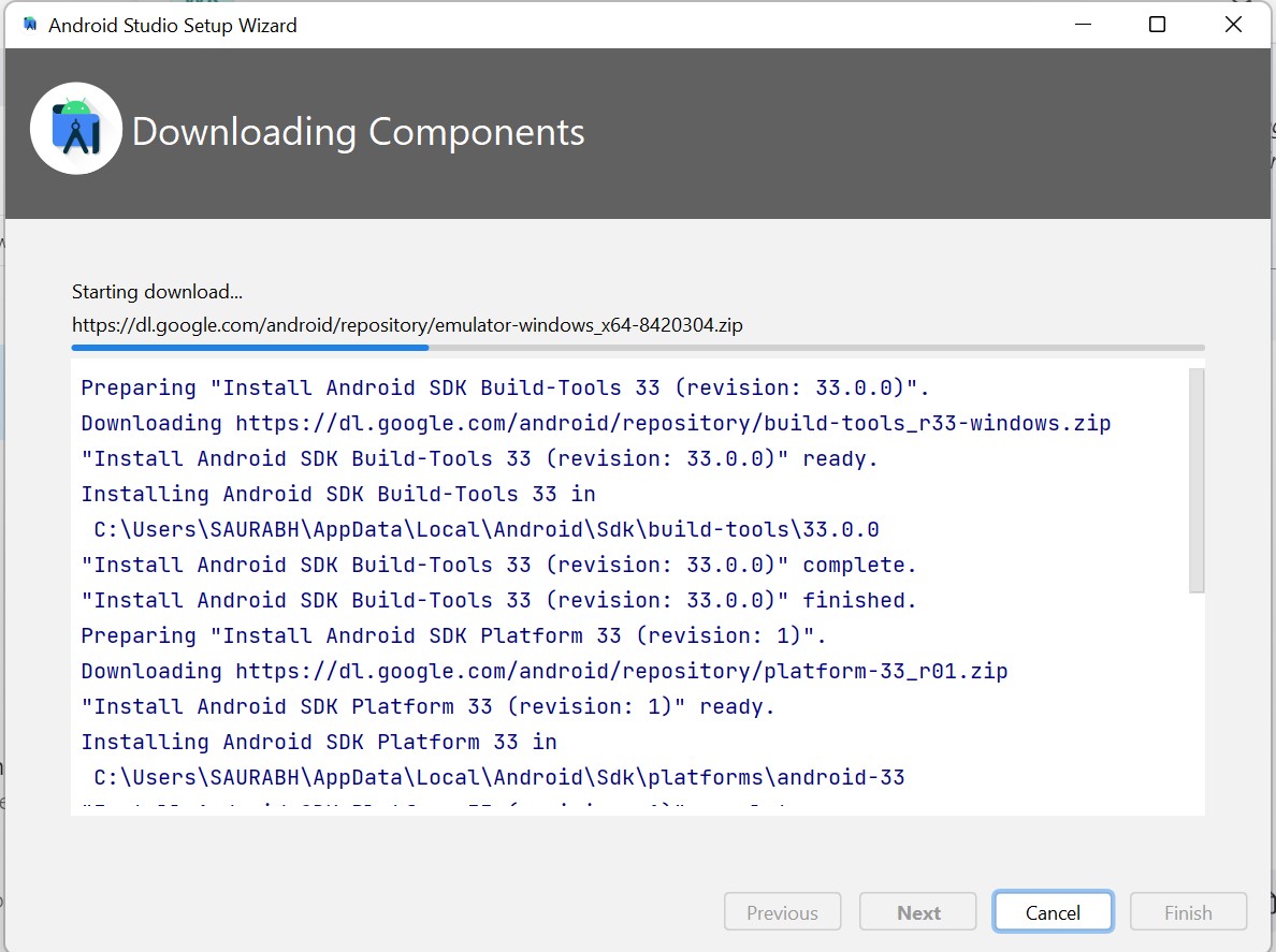 download components