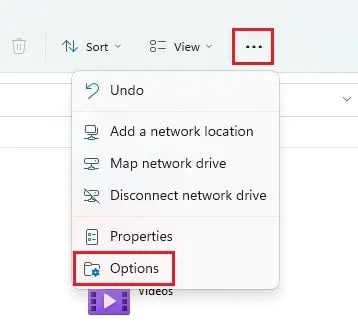 file open options
