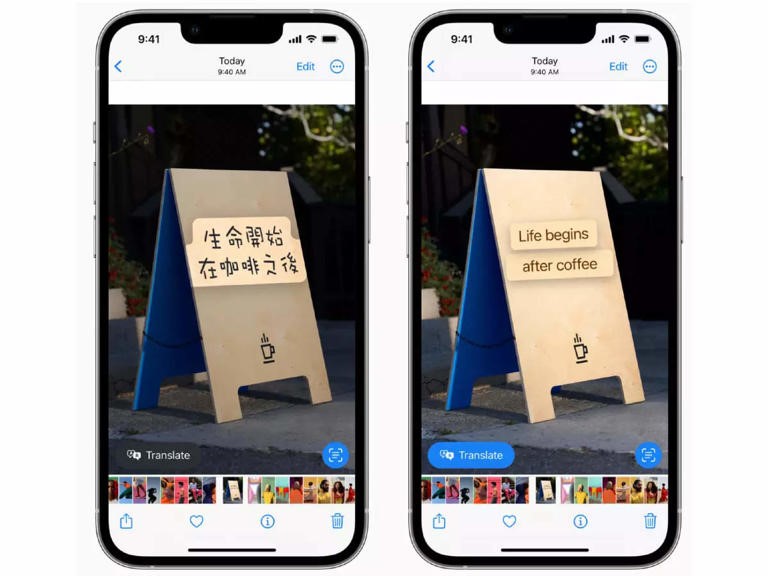 Use live text in video on iPhone