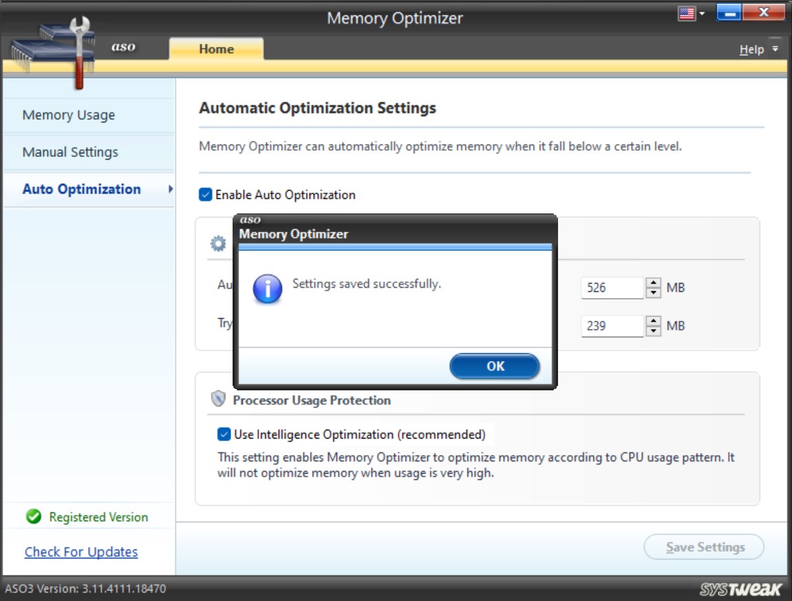 aso memory optimizer 