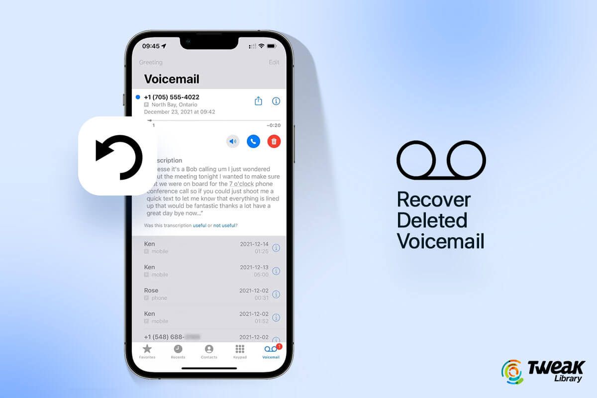 How To Recover Deleted Voicemail