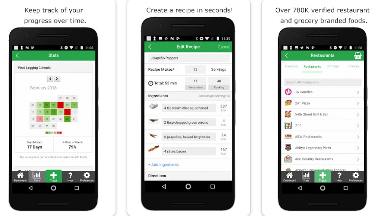 Nutritionix Track