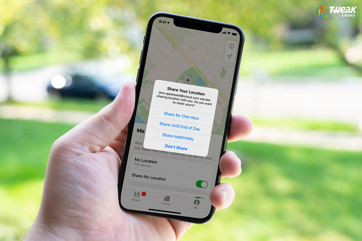 Share My Location Not Working on iPhone
