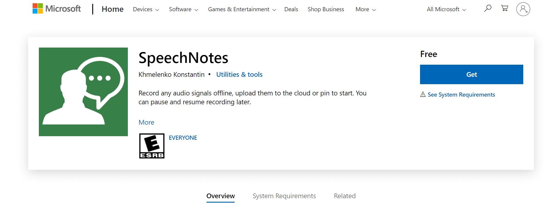 SpeechNotes