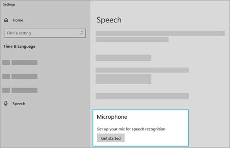 Windows Speech Recognition
