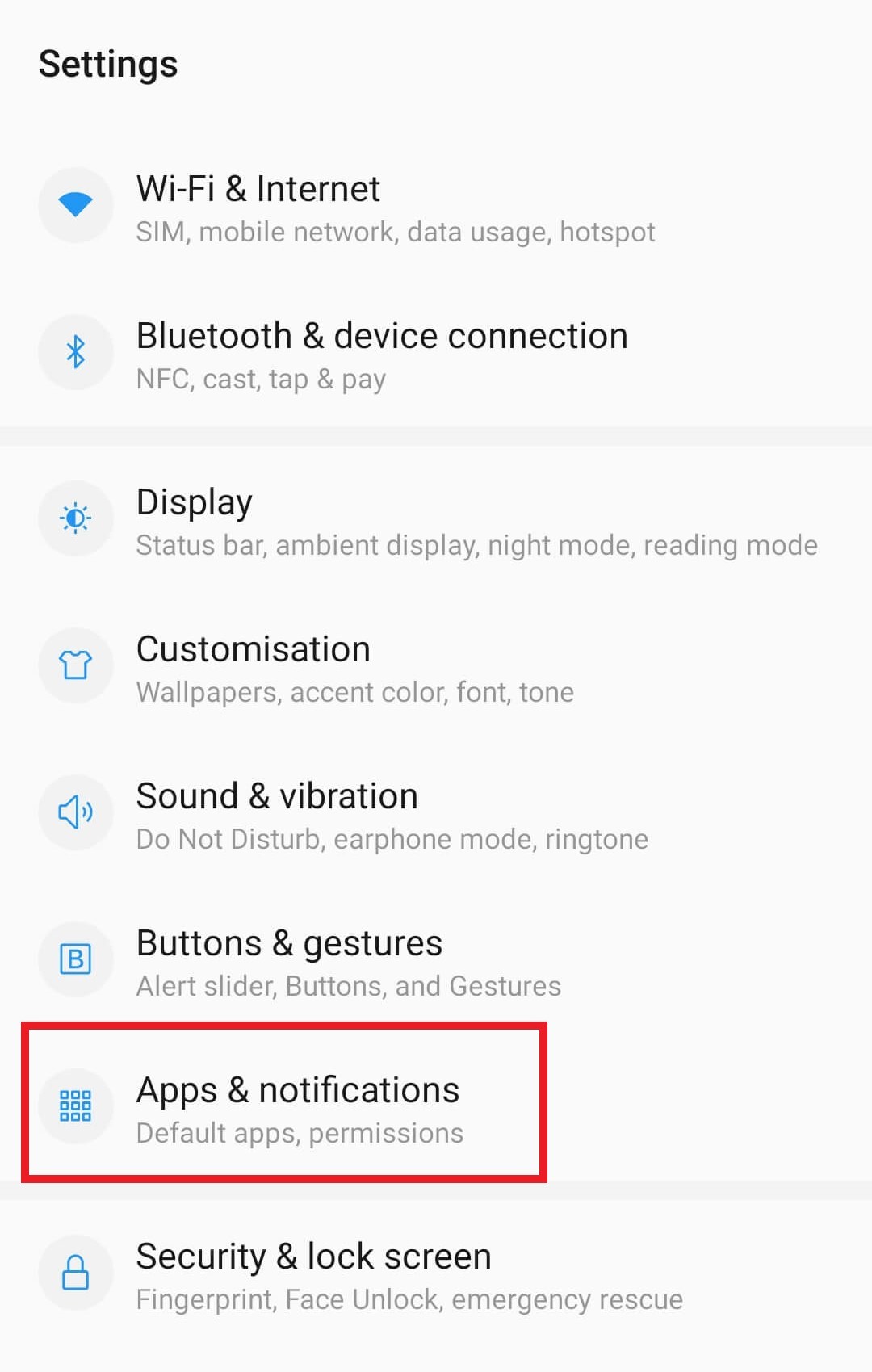 app and notification
