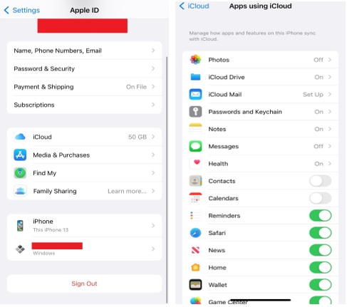 apps using icloud