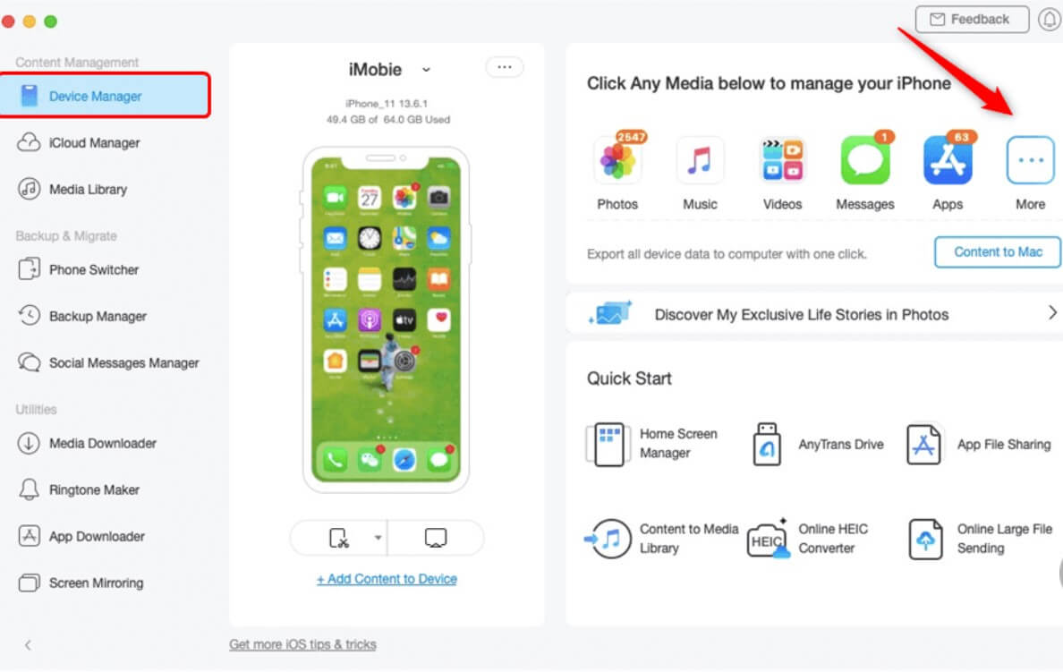 imobie device manager