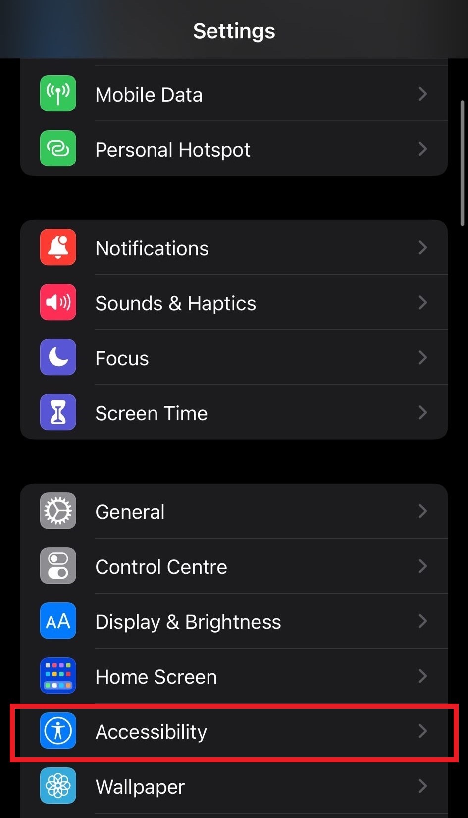 iphone accessibility