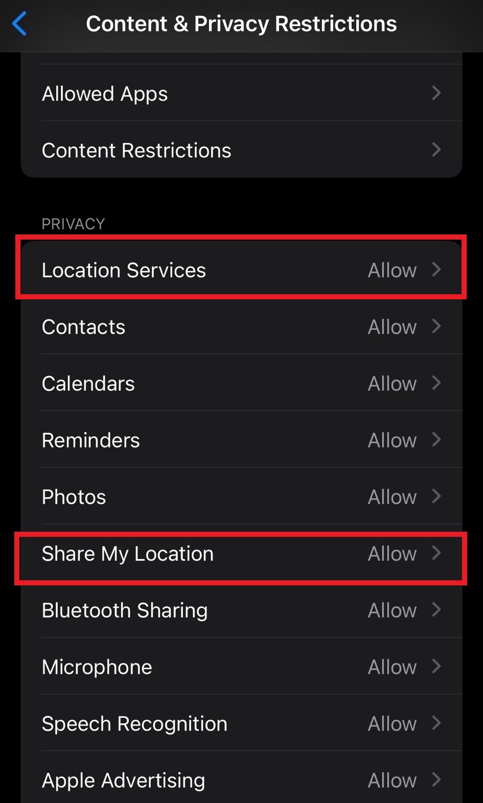 location service