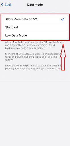 Allow data