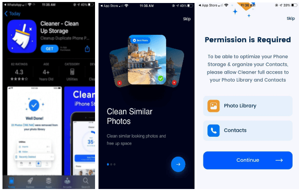 Cleaner for iPhone