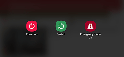 Reboot your Device