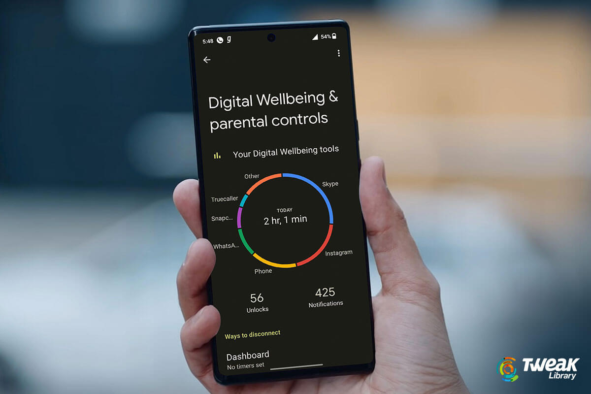Digital Wellbeing on Android