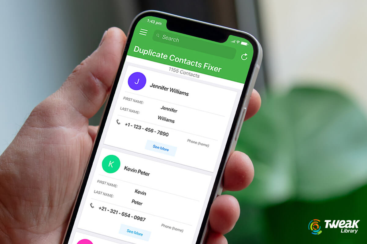 Duplicate Contacts Fixer