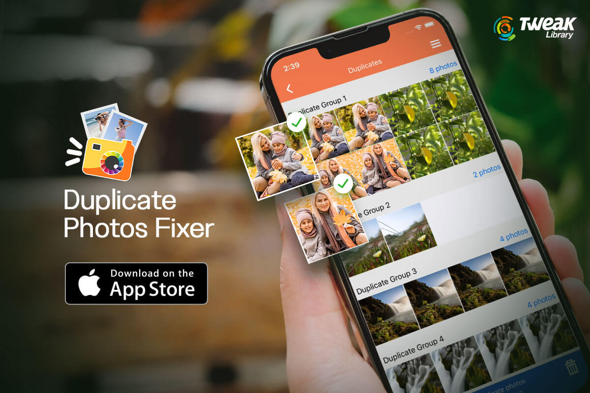 Duplicate photos fixer