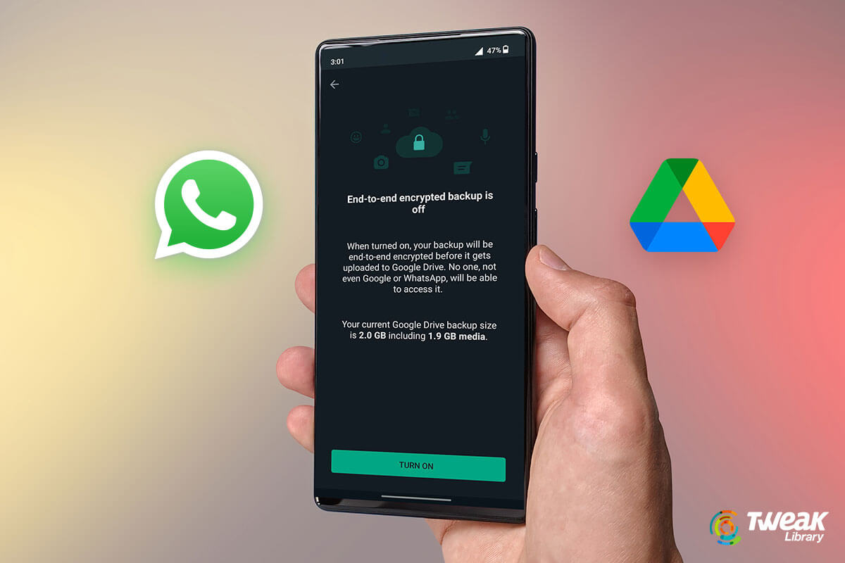 Encrypt WhatsApp Backups on Google Drive