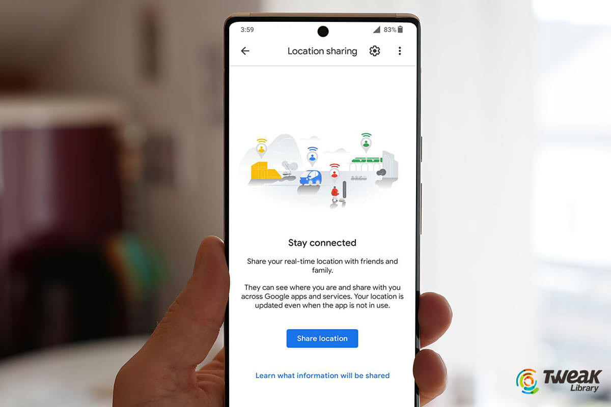 How to Send Location on Android