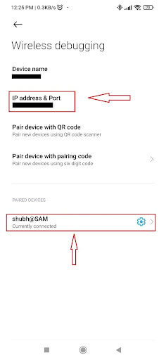 IP address & port