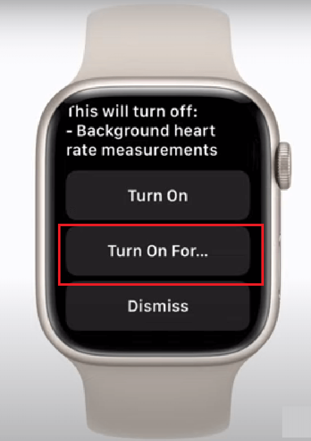 turn on