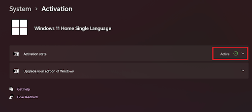 Activation Key issue