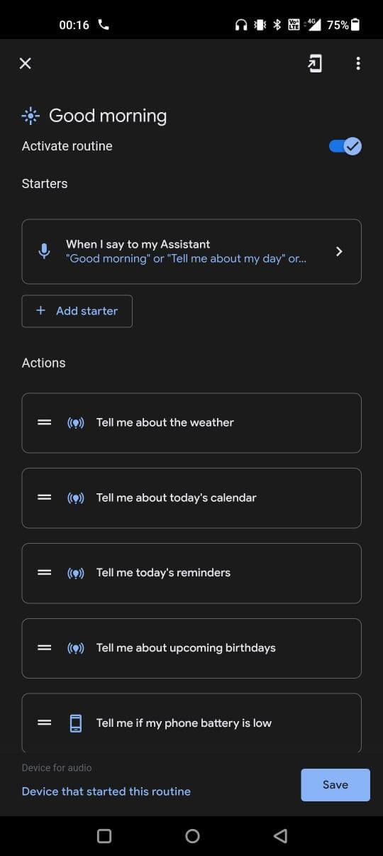 Good Morning Routine