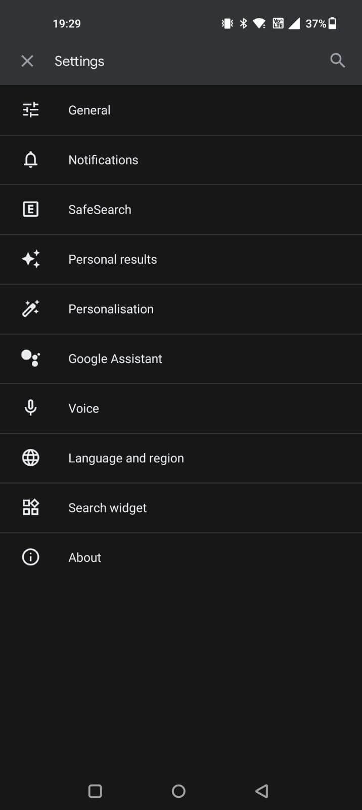 Select Google Assistant