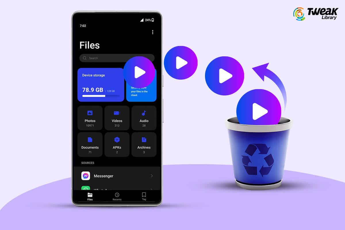 How to recover deleted Videos