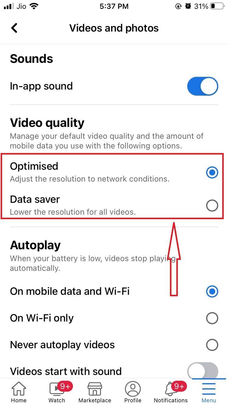 Video quality