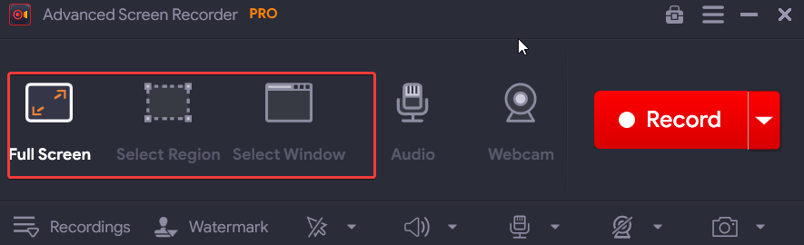 screen recorder for pc
