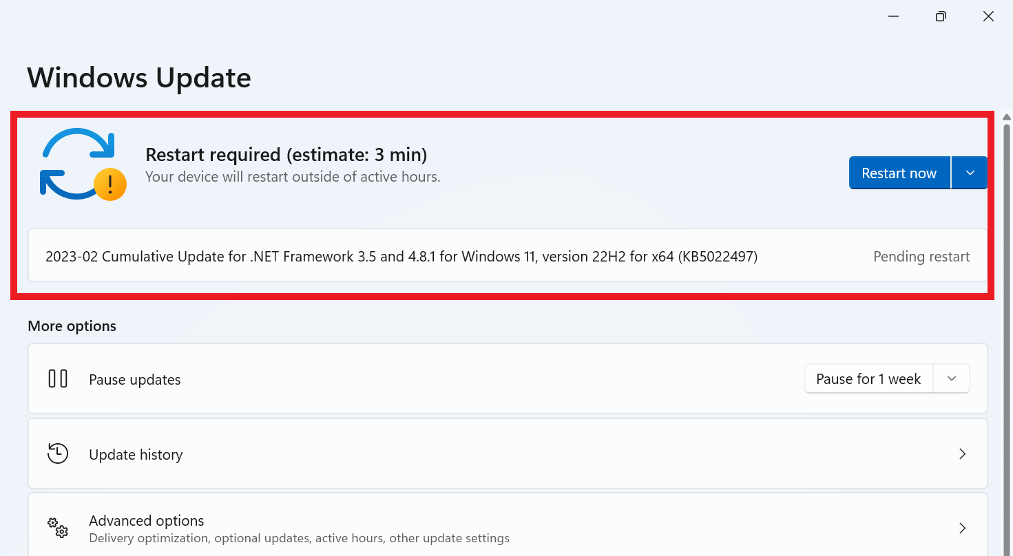 windows update