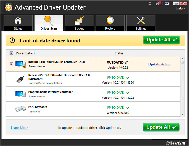 Advanced driver updater