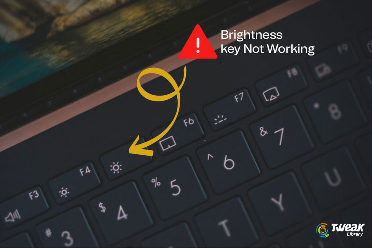 Brightness Function Key Not Working