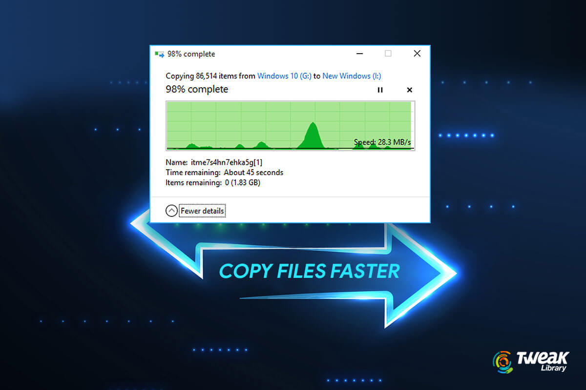 Copy Files Faster