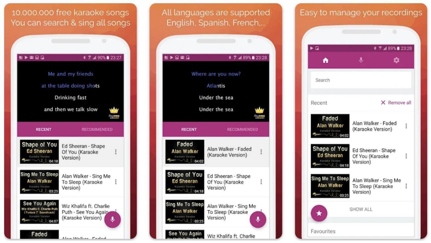 Karaoke Sing & Record